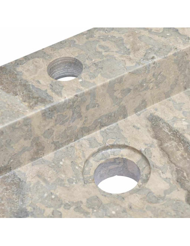Lavandino Grigio 58x39x10 cm in Marmo