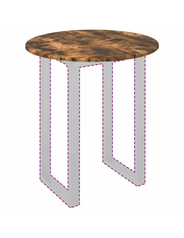 Piano del tavolo Ø 70 x 1,5 cm Rotondo Legno ingegnerizzato