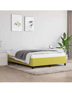 Giroletto senza Materasso Verde 140x200 cm in Tessuto
