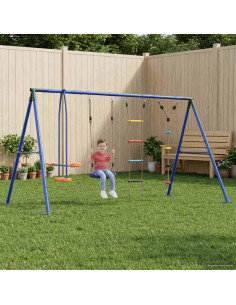 Set di Altalene per Esterni Multicolore 330 x 185 x 185 cm