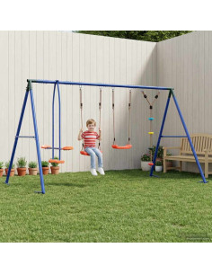 Set di Altalene per Esterni Multicolore 330 x 185 x 185 cm