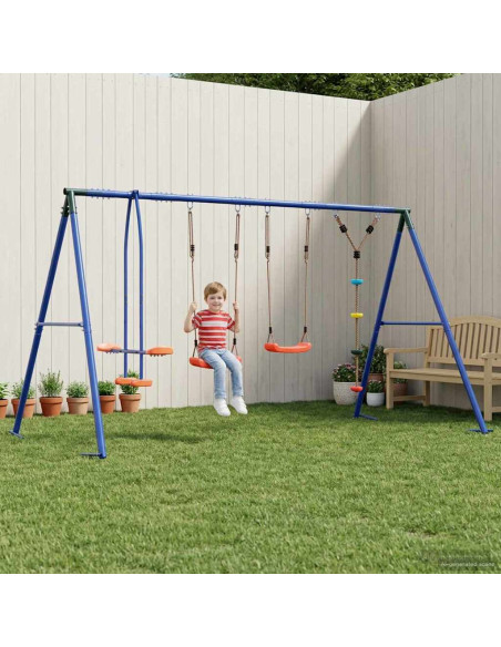 Set di Altalene per Esterni Multicolore 330 x 185 x 185 cm