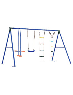 Set di Altalene per Esterni Multicolore 330 x 185 x 185 cm 2