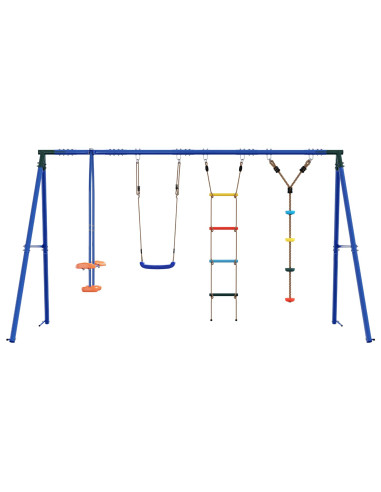 Set di Altalene per Esterni Multicolore 330 x 185 x 185 cm