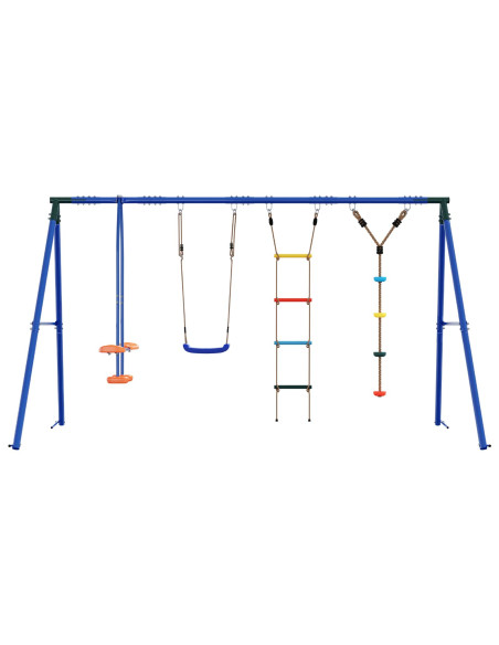 Set di Altalene per Esterni Multicolore 330 x 185 x 185 cm