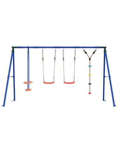 Set di Altalene per Esterni Multicolore 330 x 185 x 185 cm