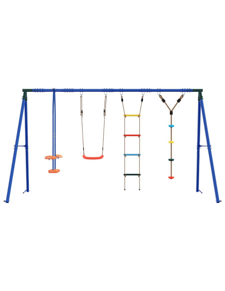 Set di Altalene per Esterni Multicolore 330 x 185 x 185 cm