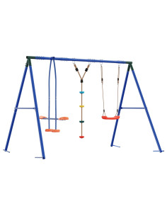 Set di Altalene per Esterni Multicolore 263 x 185 x 185 cm 2