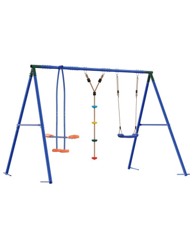Set di Altalene per Esterni Multicolore 263 x 185 x 185 cm