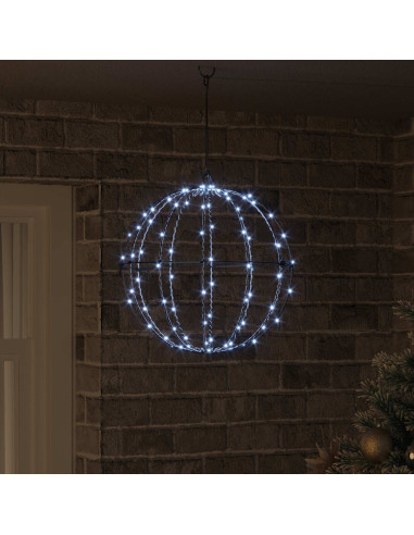 Palla 120 LED Bianco freddo 40,5 x 40,5 x 42 cm Metallo