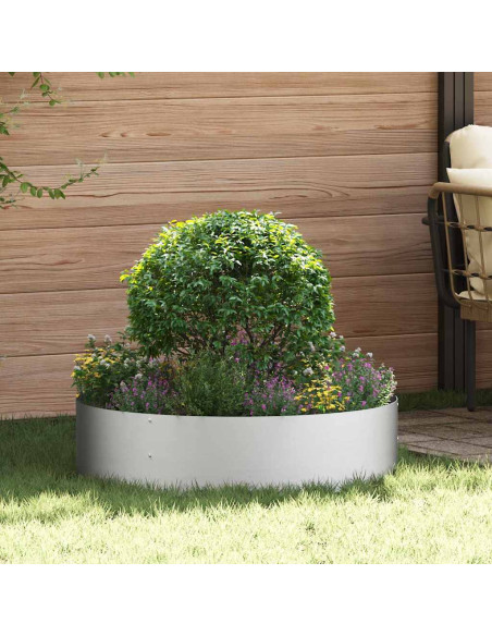 Anello per vaso 5 pz Argento 80 x 80 x 20 cm Acciaio zincato