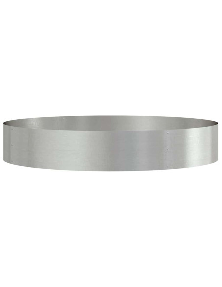 Anello per vaso Argento 120 x 120 x 20 cm Acciaio inossidabile