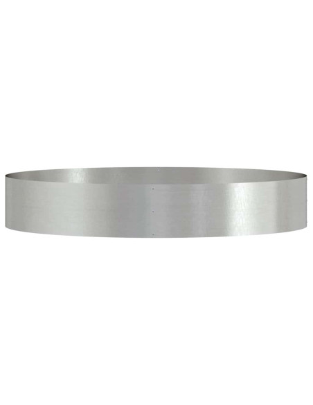 Anello per vaso Argento 120 x 120 x 20 cm Acciaio inossidabile
