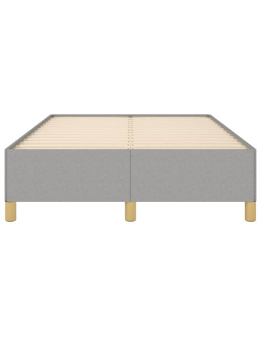 Giroletto senza Materasso Grigio Chiaro 120x200 cm Tessuto