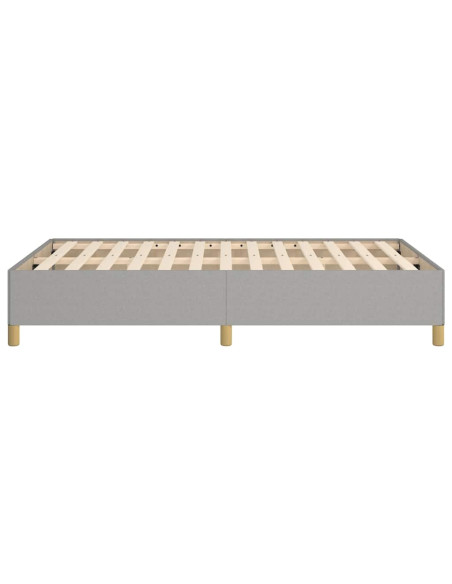 Giroletto senza Materasso Grigio Chiaro 120x200 cm Tessuto