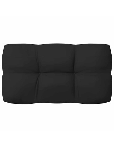 Cuscini per Divano su Pallet 7 pz Neri