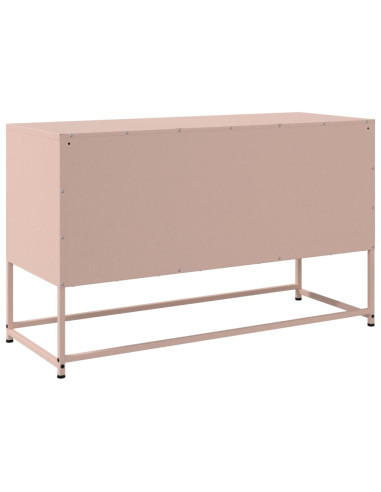 Mobile TV Rosa 100,5x39x60,5 cm in Acciaio