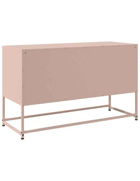 Mobile TV Rosa 100,5x39x60,5 cm in Acciaio