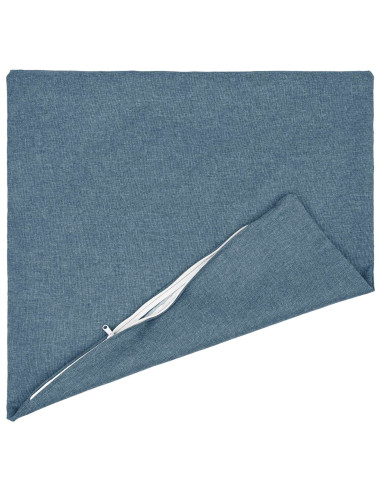Federa 6 pz HEERLEN Blu jeans 80 x 80 cm Tessuto