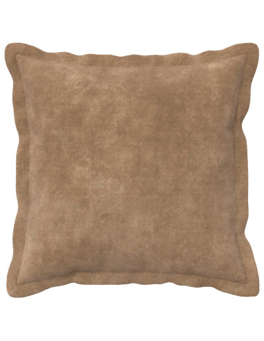Federa 2 pcs HOUTEN Tortora 35 x 35 cm Fleece in microfibra