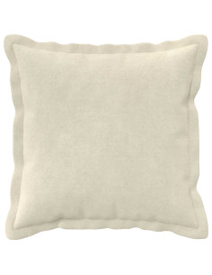 Federa 6 pcs HOUTEN Crema 35 x 35 cm Fleece in microfibra 2