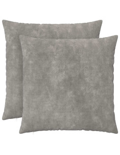 Federa 2 pcs HEERLEN Grigio Chiaro 55 x 55 cm