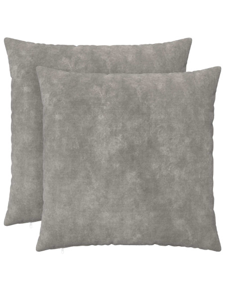 Federa 2 pcs HEERLEN Grigio Chiaro 65 x 65 cm