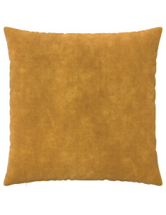 Federa 2 pcs HEERLEN Giallo 55 x 55 cm Fleece in microfibra 2