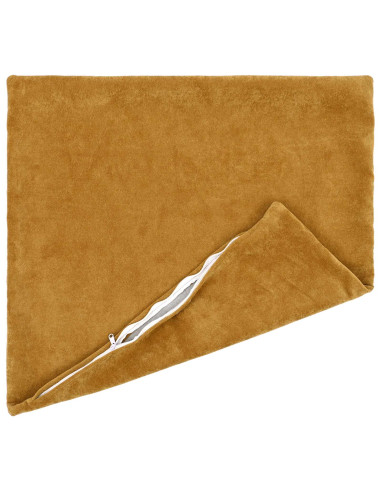 Federa 2 pcs HEERLEN Giallo 55 x 55 cm Fleece in microfibra