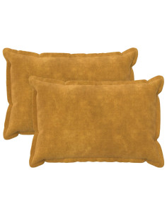Federa 2 pcs HOUTEN Giallo 40 x 60 cm Fleece in microfibra