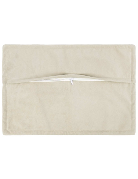 Federa 2 pcs HOUTEN Crema 40 x 60 cm Fleece in microfibra