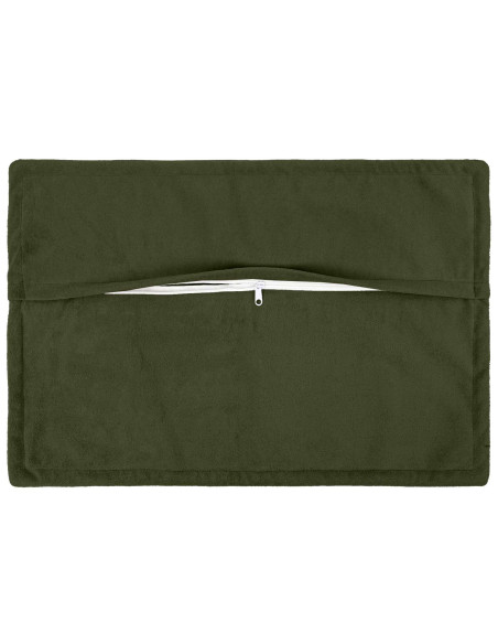 Federa 2 pcs HOUTEN Verde 40 x 60 cm Fleece in microfibra