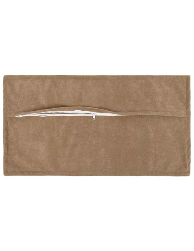Federa 6 pcs HOUTEN Tortora 40 x 70 cm Fleece in microfibra