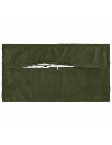 Federa 6 pcs HOUTEN Verde 40 x 70 cm Fleece in microfibra