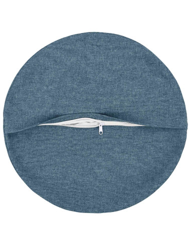 Federa 6 pz HEERLEN Blu jeans Ø 30 cm Tessuto