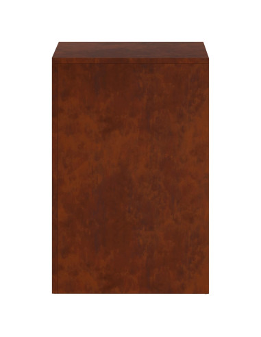 Supporto per piante 2 pcs Ruggine 40 x 40 x 60 cm