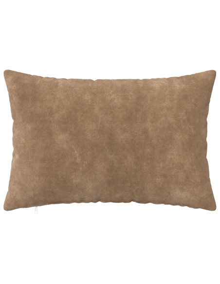 Federa 2 pcs HEERLEN Tortora 50 x 70 cm Fleece in microfibra