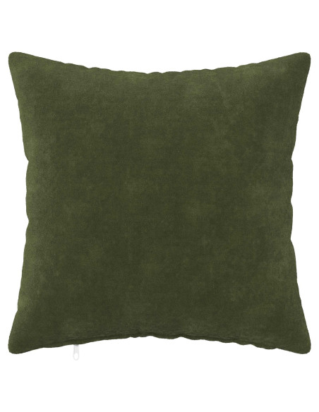 Federa 12 pcs HEERLEN Verde 45 x 45 cm Fleece in microfibra