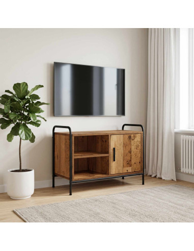 Mobile TV 133 x 33 x 50 cm Legno antico Legno ingegnerizzato