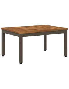 Tavolino da salotto Naturale e Caffè 49 x 68,5 x 36 cm 2