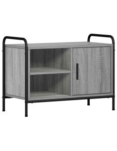 Mobile TV 133 x 33 x 50 cm Sonoma grigio Legno ingegnerizzato 2