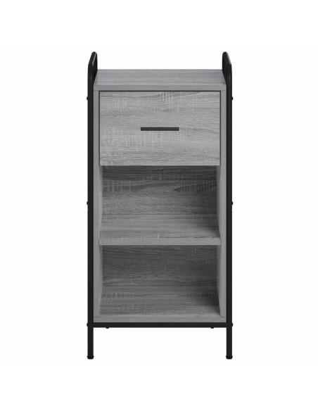Credenza Sonoma grigio 97 x 33 x 81 cm Legno ingegnerizzato