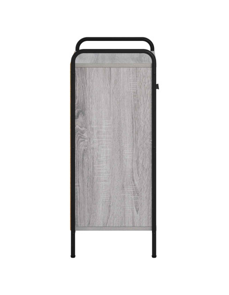 Credenza Sonoma grigio 97 x 33 x 81 cm Legno ingegnerizzato