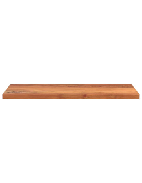 Piano Tavolo 100x50x2,5cm Rettangolare Legno Massello di Faggio