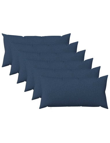 Federa 6 pz HEERLEN Blu 40 x 80 cm Tessuto