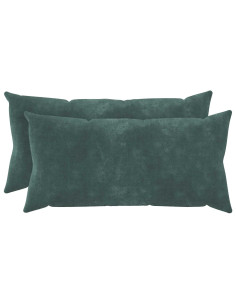 Federa 2 pcs HEERLEN Blu mare 40 x 80 cm Fleece in microfibra