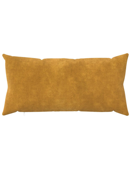 Federa 2 pcs HEERLEN Giallo 40 x 80 cm Fleece in microfibra