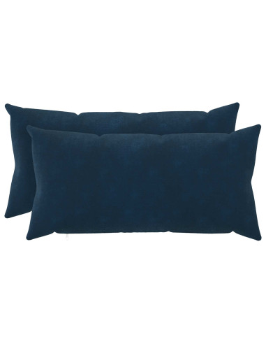 Federa 2 pcs HEERLEN Blu 40 x 70 cm Fleece in microfibra