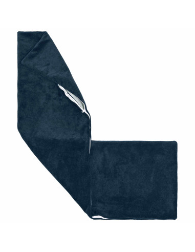 Federa HEERLEN Blu 40 x 145 cm Fleece in microfibra