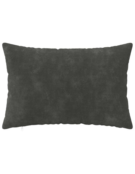 Federa 2 pcs HEERLEN Antracite 40 x 60 cm Fleece in microfibra
